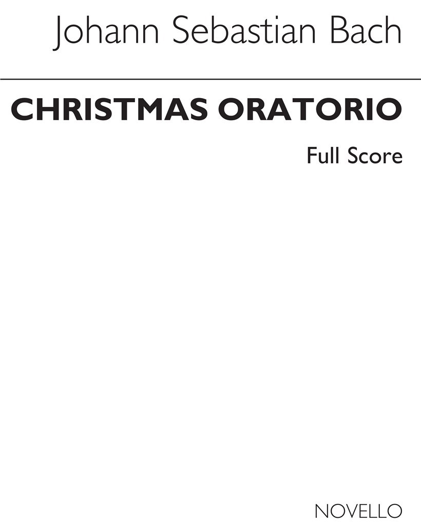 Christmas Oratorio Full Score (Jenkins) English